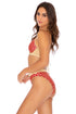 Luli Fama Dotted Delight High leg banded waist bottom